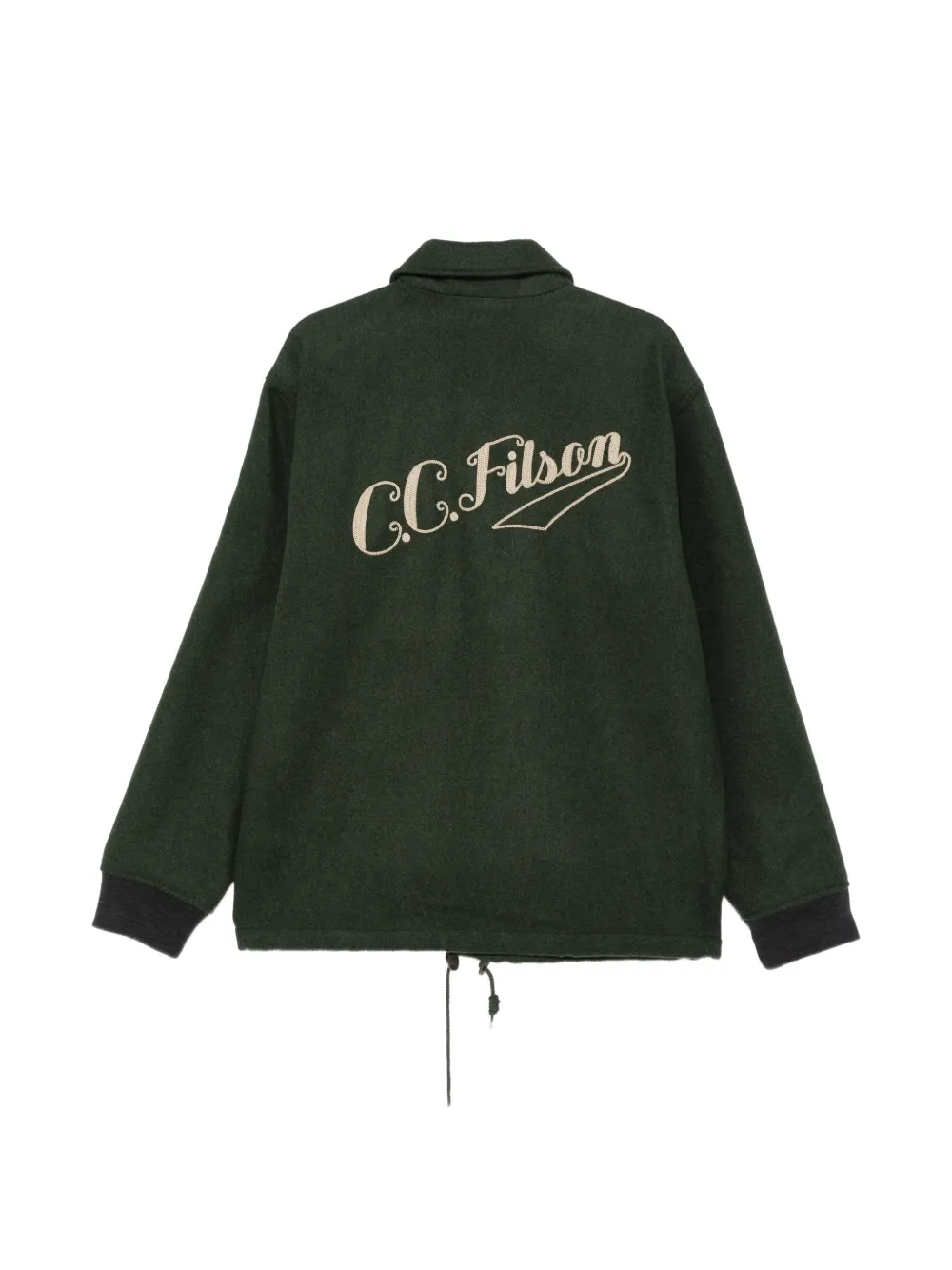 Filson Shirtjack met geborduurd logo Groen