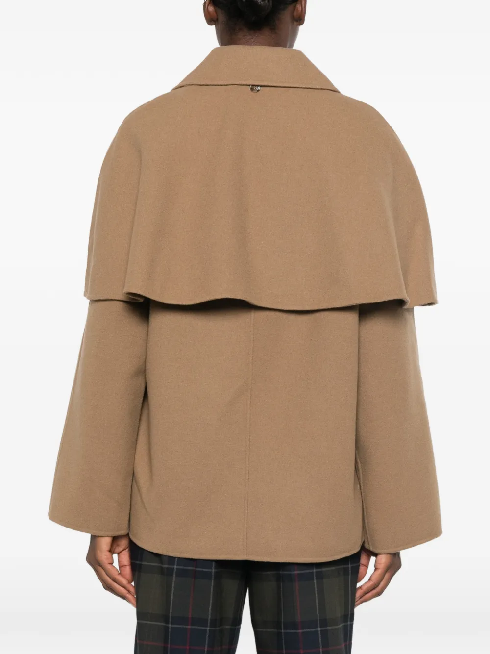 Barbour Aggy button-down jas Bruin