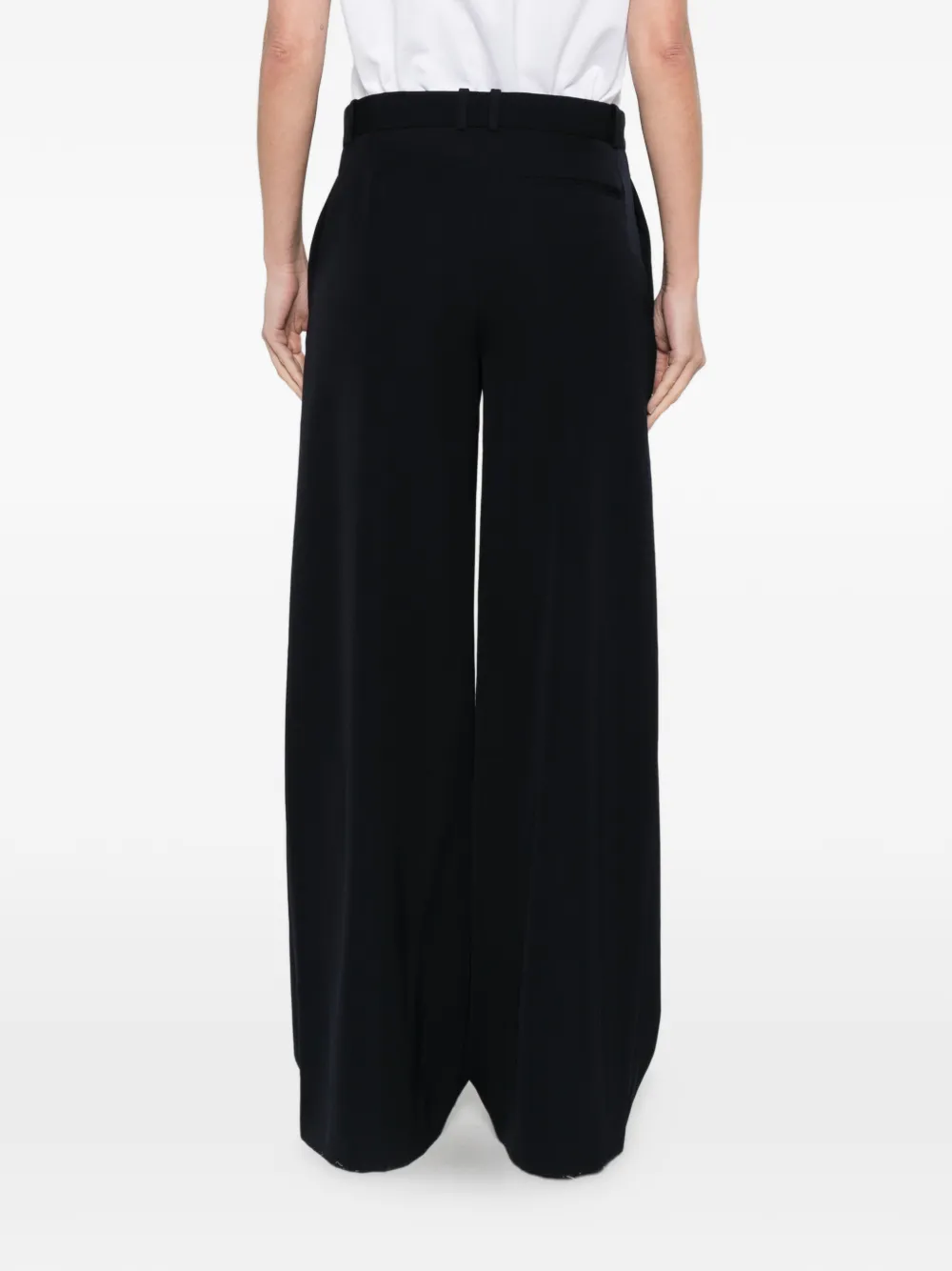 The Row Dender straight-leg trousers Blauw