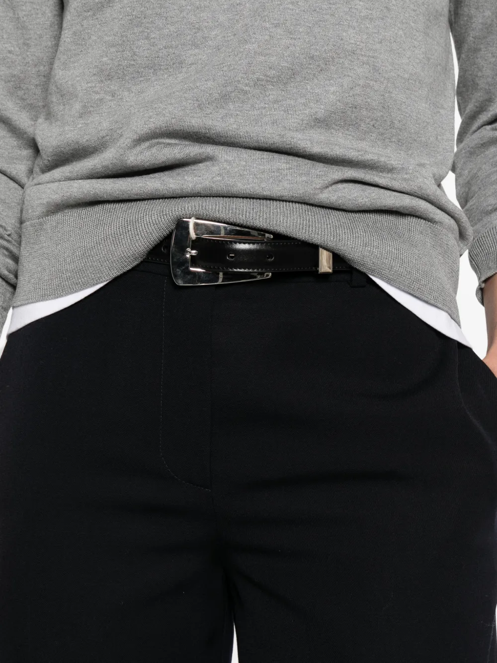 The Row Dender straight-leg trousers Blauw