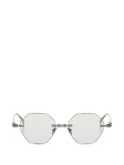 Kuboraum H60 rimless geometric-frame sunglasses