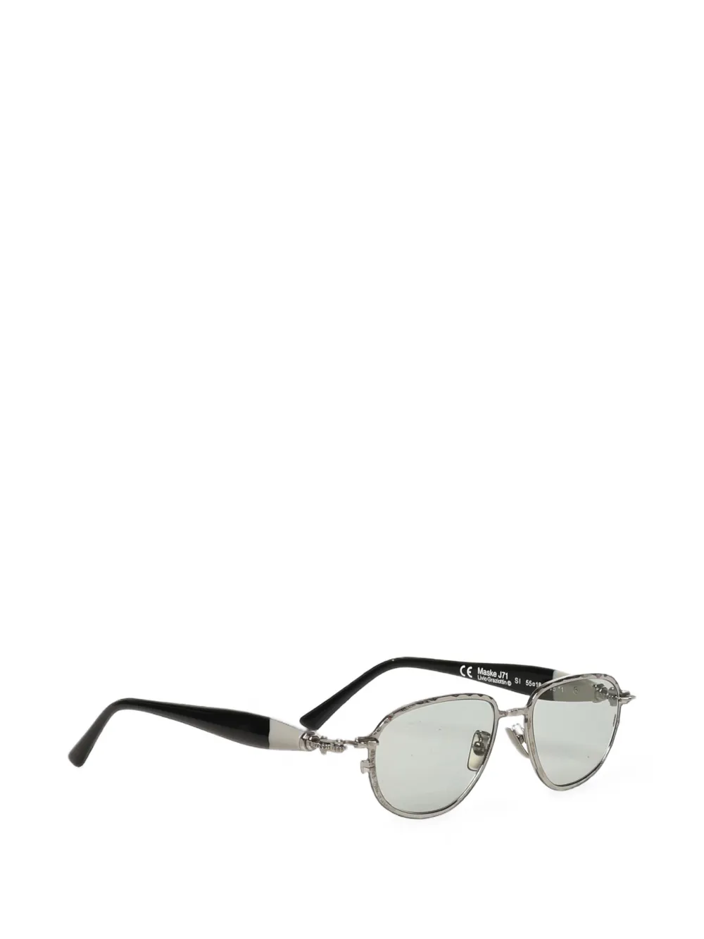Kuboraum Maske J71 zonnebril met geometrisch montuur Zilver