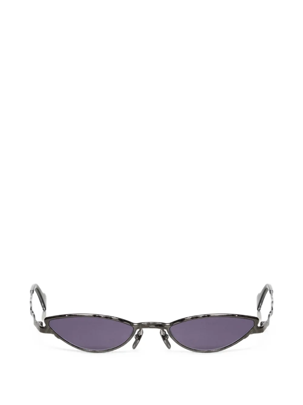 Kuboraum Occhiali da sole cat-eye Z29 - Grigio