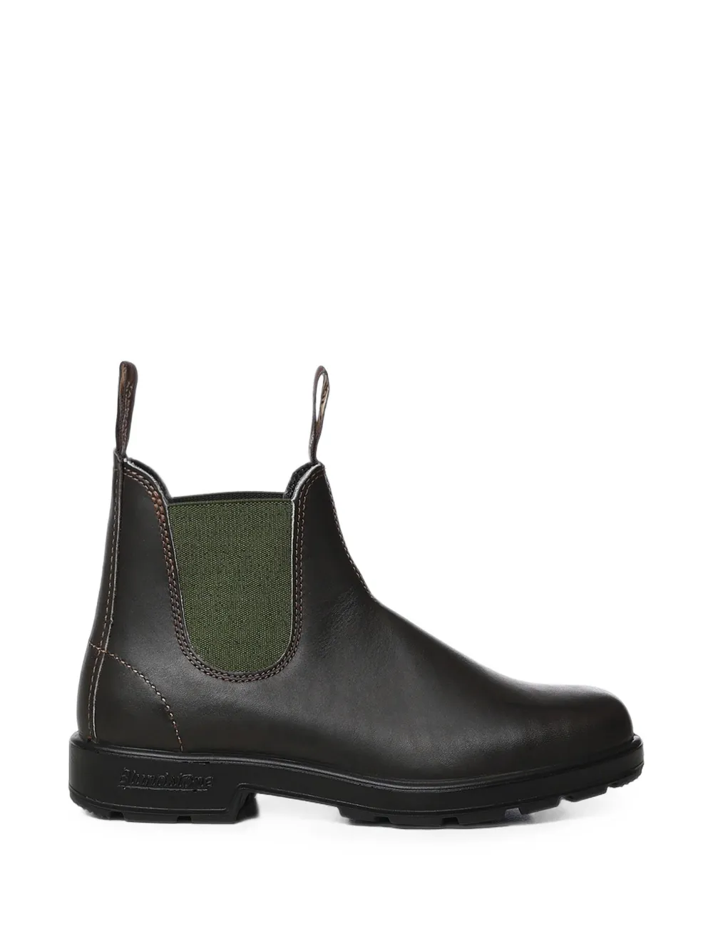 Blundstone 519 Elasticated Leather Chelsea Boots In Black