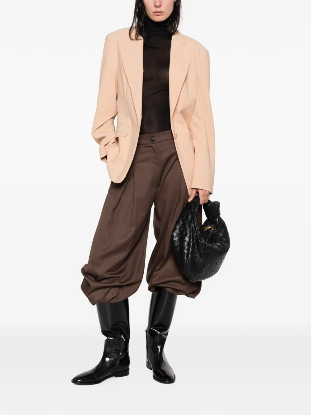 Jil Sander Top met col Zwart