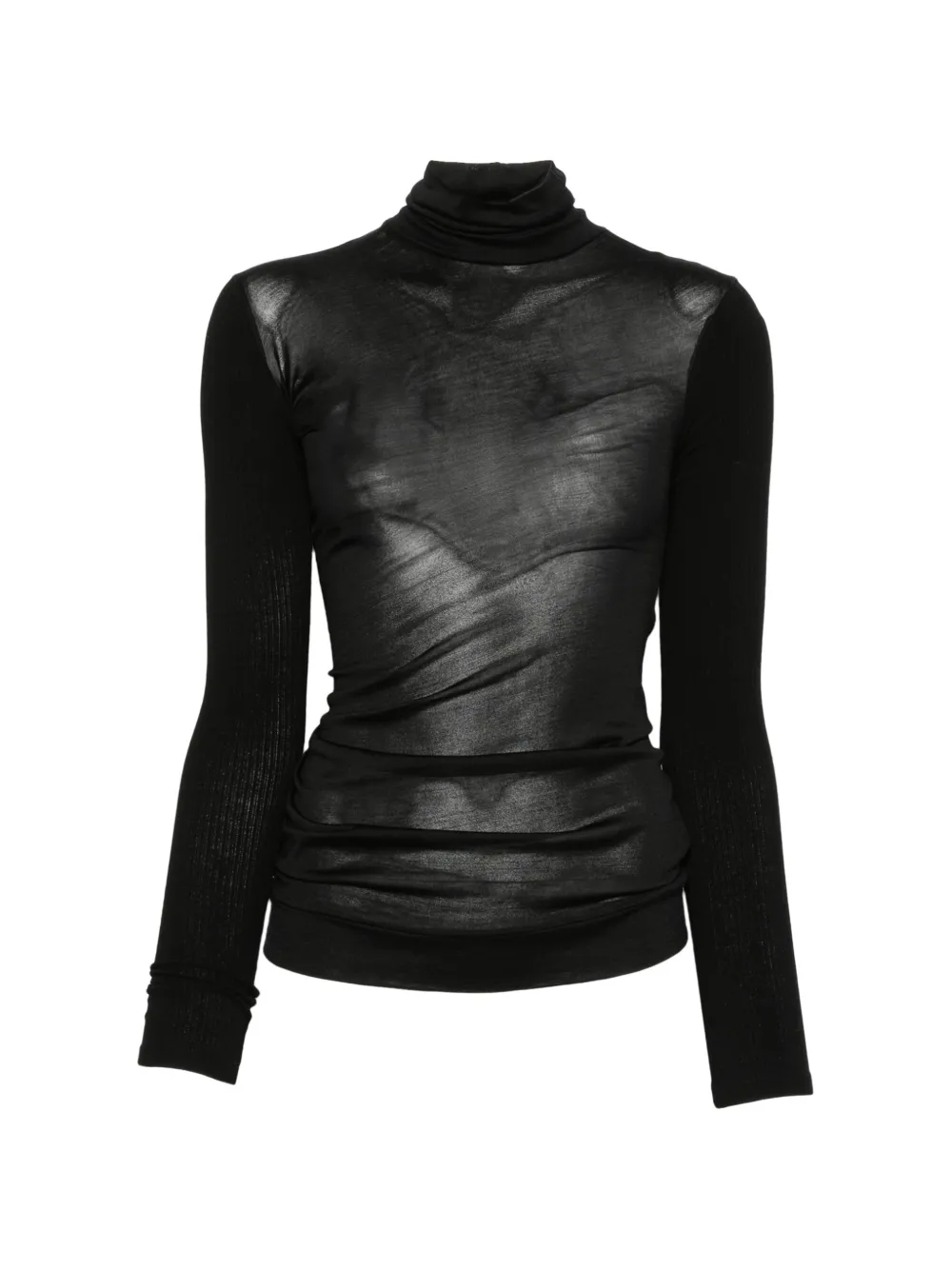 Jil Sander roll-neck long-sleeve top
