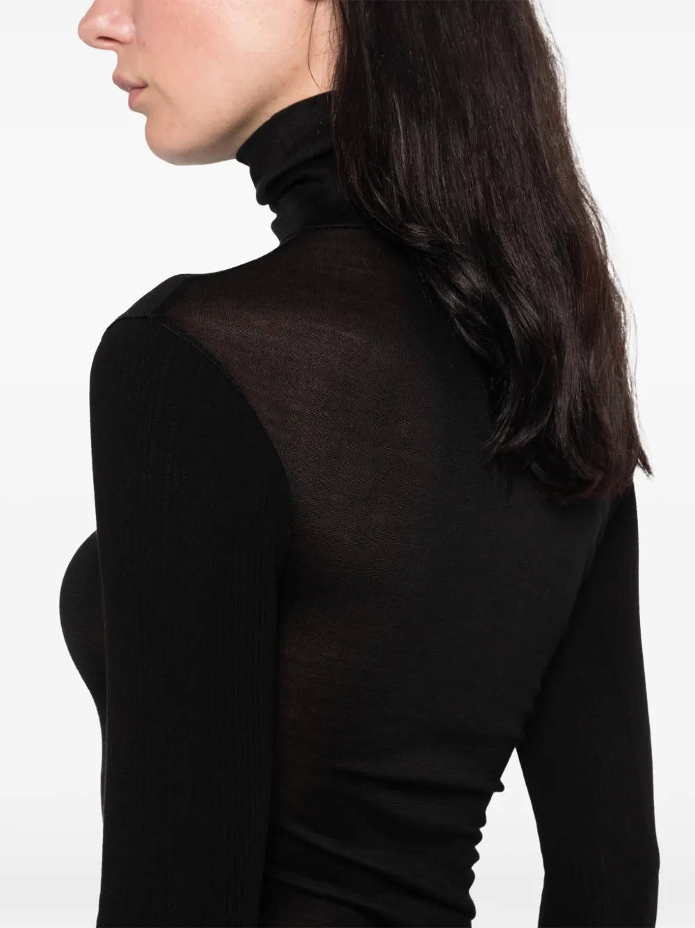 Jil Sander Top met col Zwart