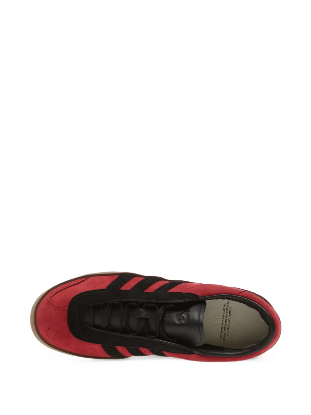 Y-3 x adidas Gazelle sneakers Rood