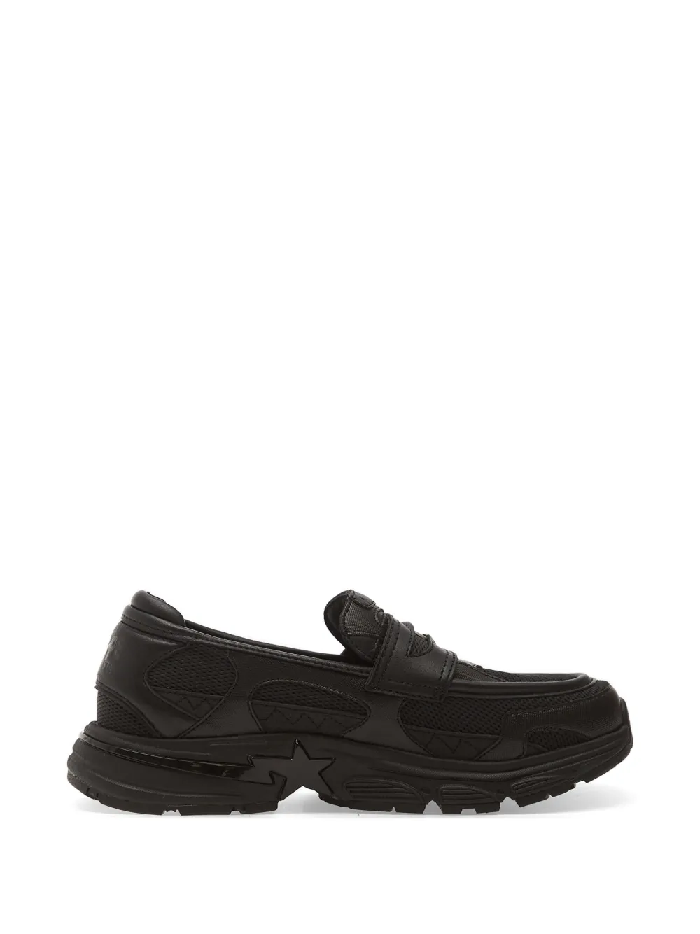 A BATHING APE® Shark Sta loafers - Nero