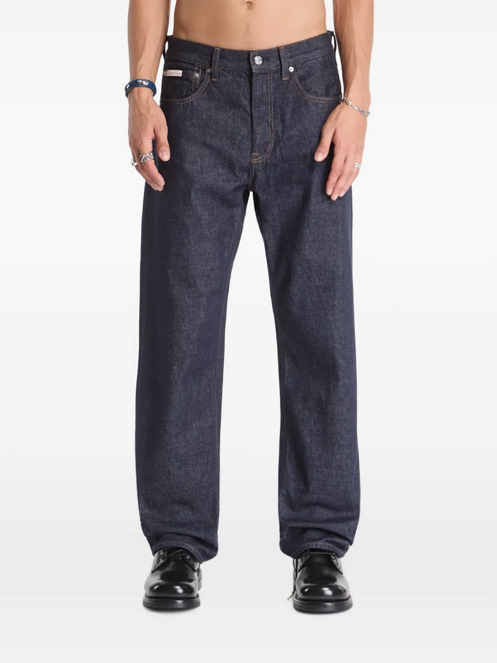 Calvin Klein 90s Straight Iconic jeans - Blu