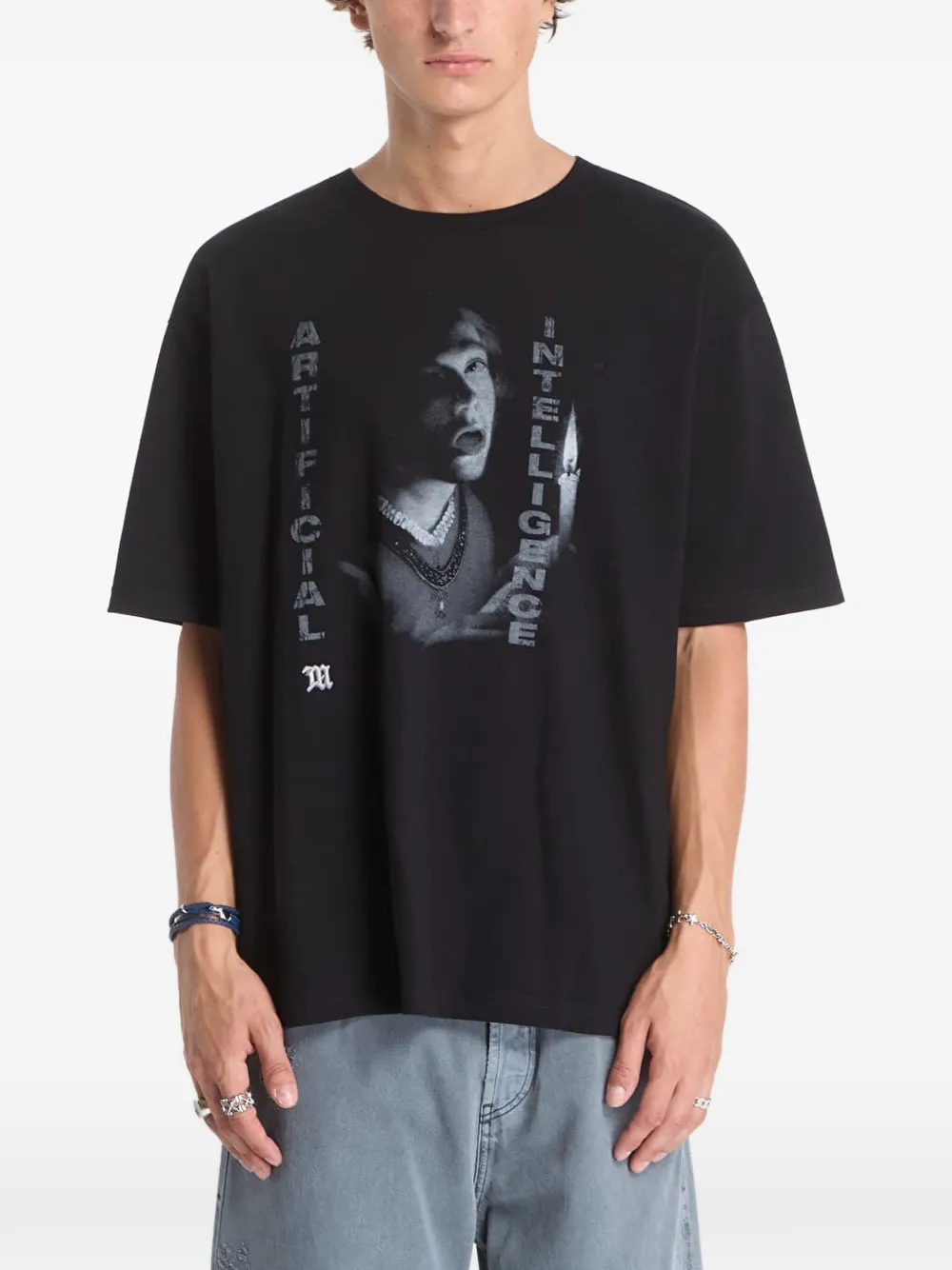Misbhv Artificial Intelligence T-shirt In Black