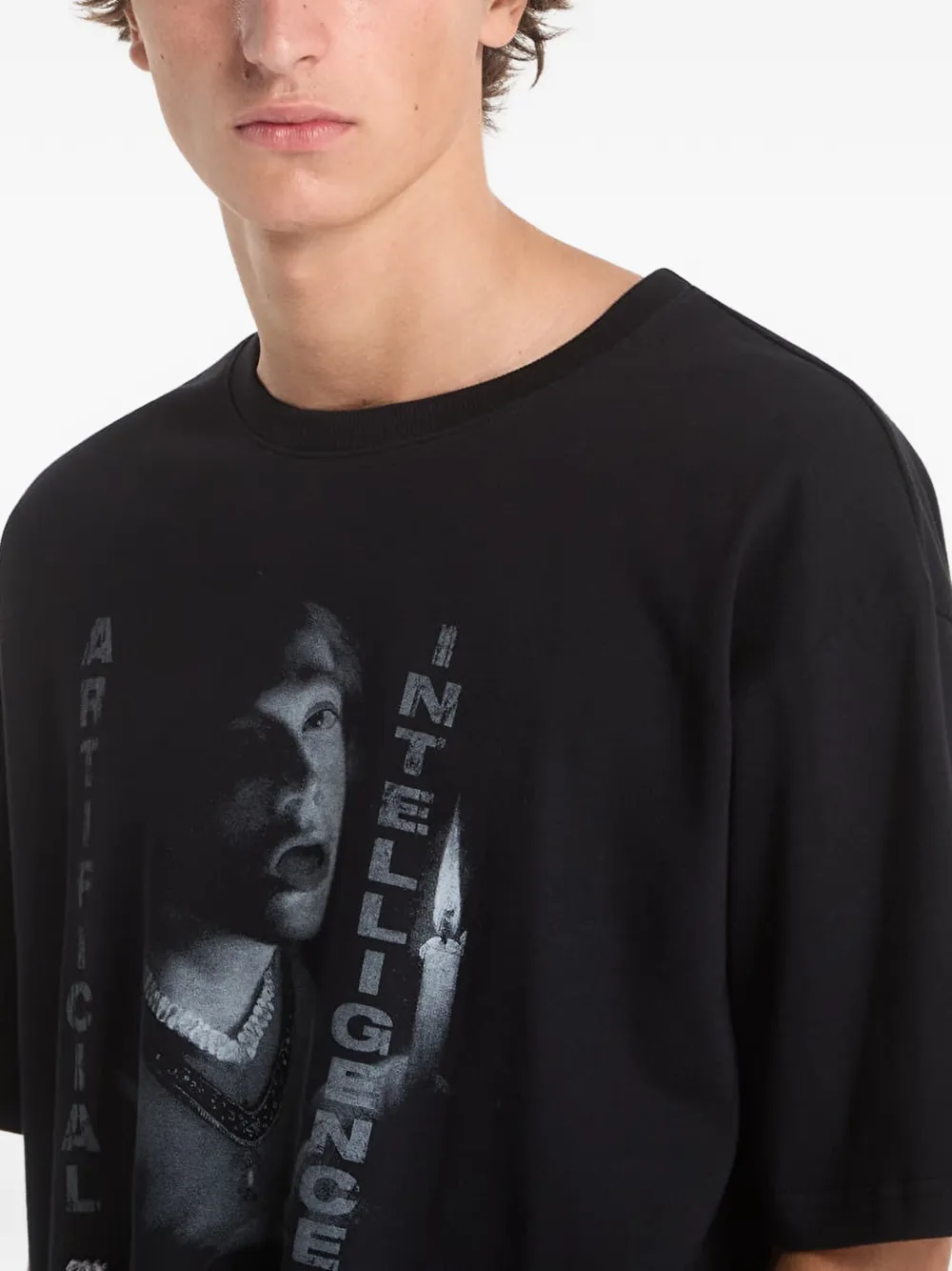 Misbhv Artificial Intelligence T-shirt In Black