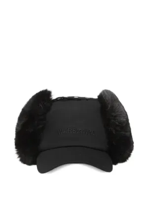 Emporio Armani ベルベット ベレー帽 | ブラック | FARFETCH JP