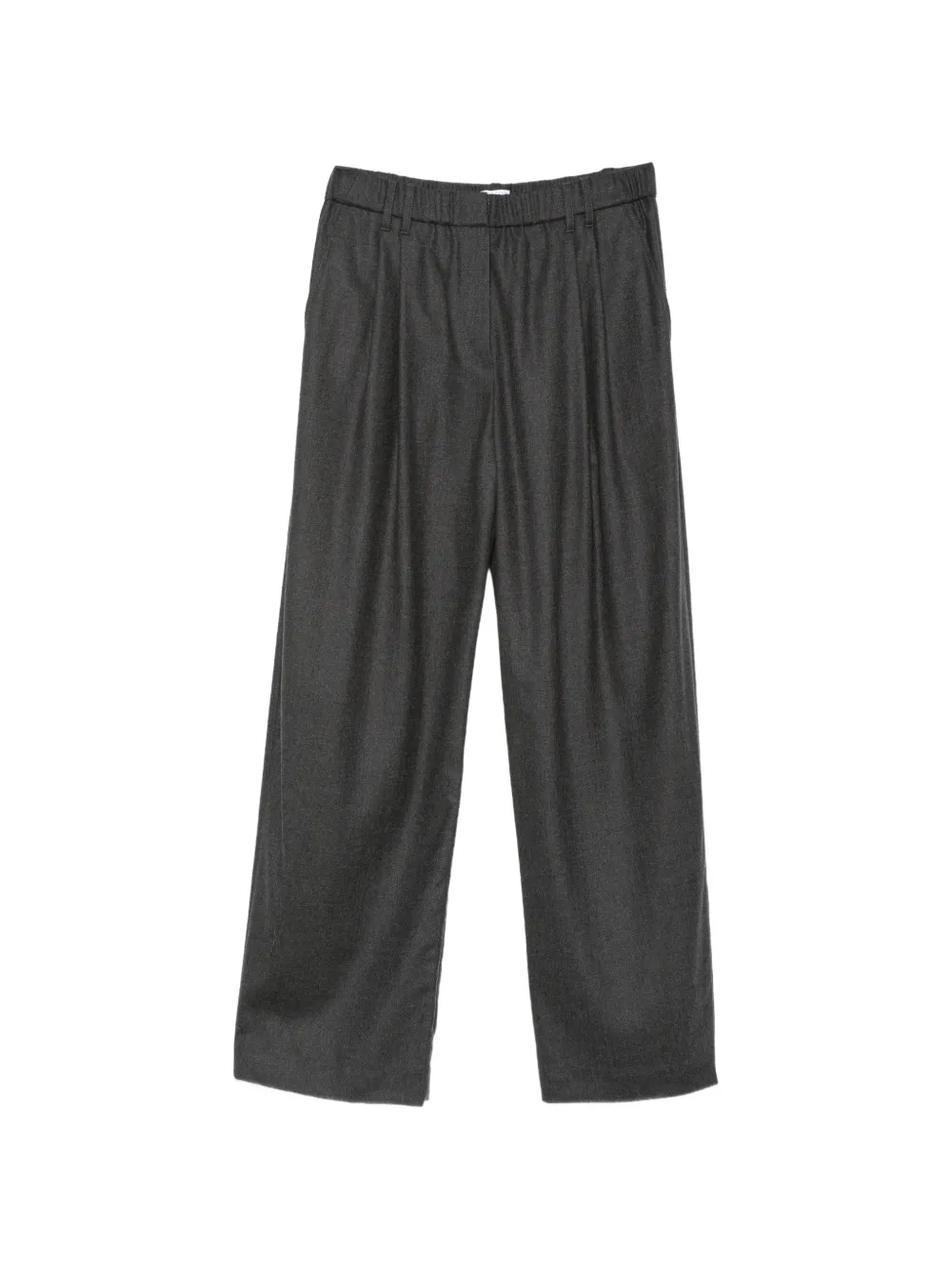 Brunello Cucinelli pleated wool trousers Grijs