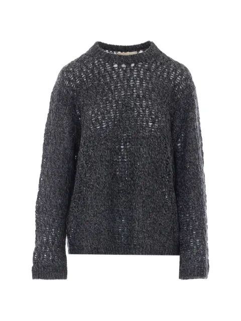 Ele open-knit sweater