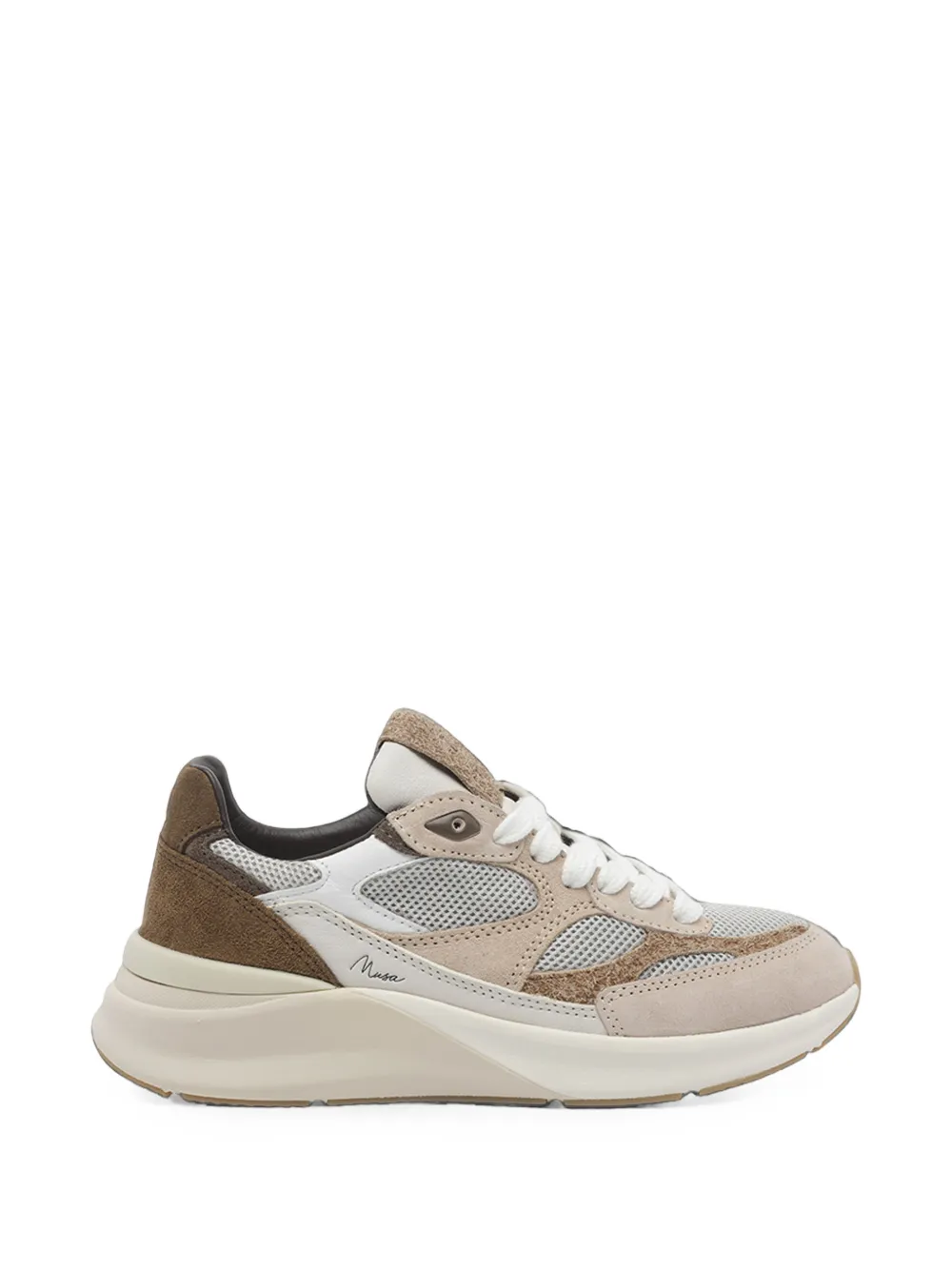 Date Musa Pop Panelled Sneakers In Multi