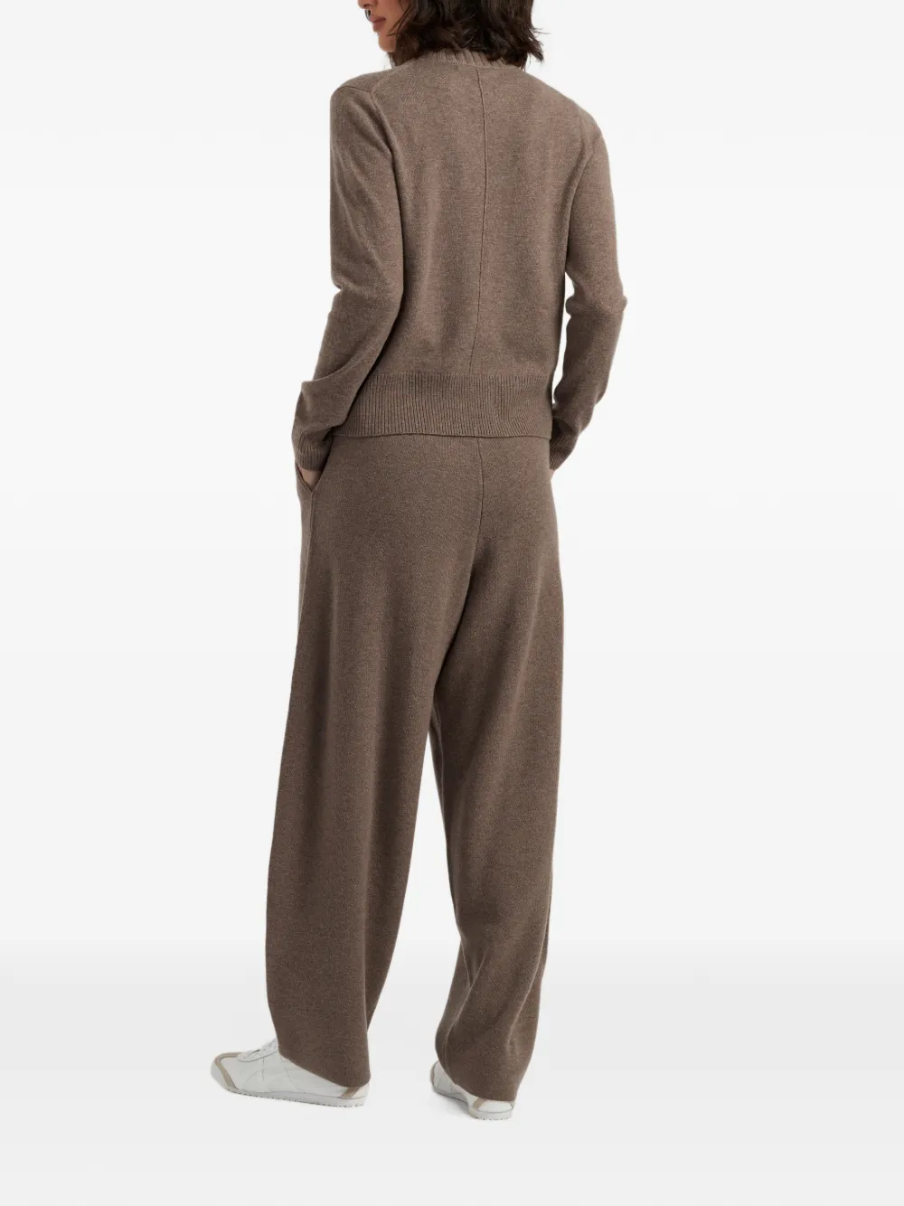 Chinti & Parker barrel knitted trousers Bruin