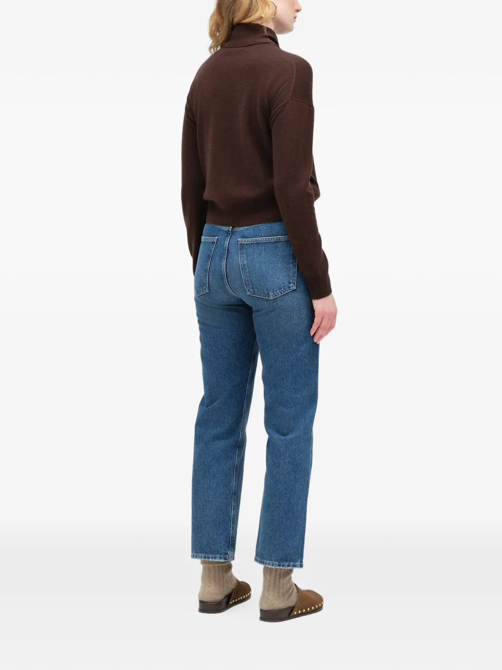 Chinti & Parker Vest met gestrikte hals en knopen Bruin