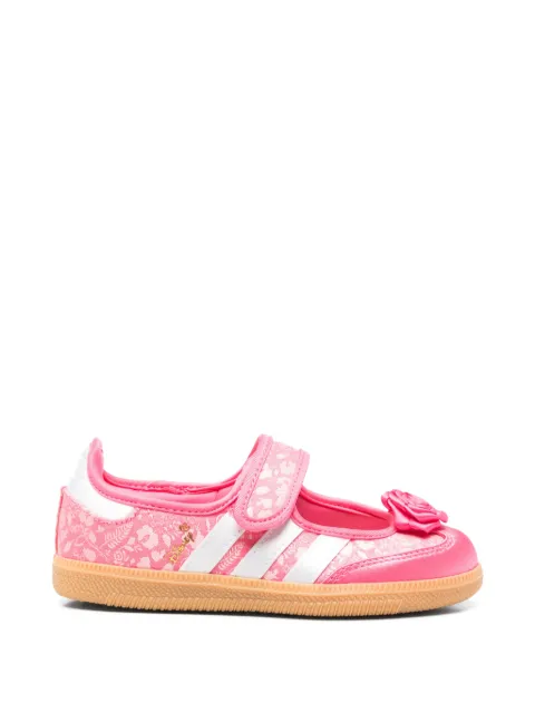 adidas Kids bailarinas Samba Jane C con cierre autoadherente