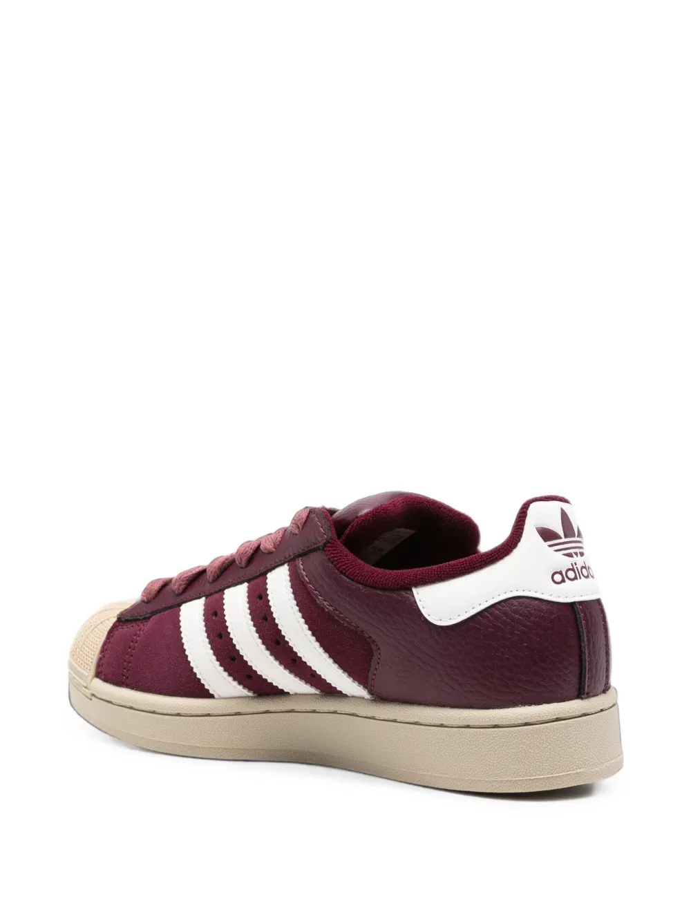 adidas Kids Superstar II J lace-up sneakers Rood