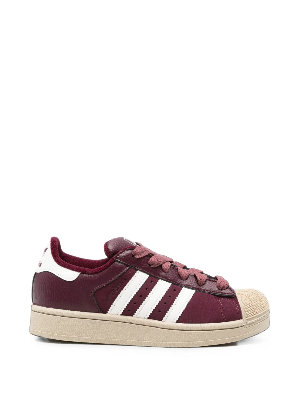 Adidas Kids Superstar II J lace-up sneakers Rood