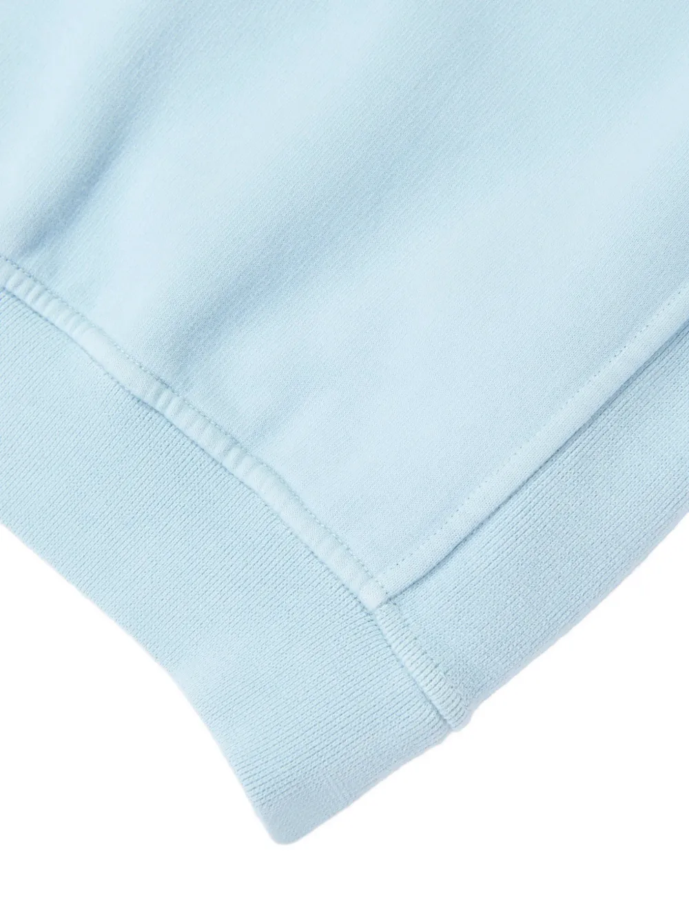 Stone Island Junior Trui met logopatch en rits Blauw
