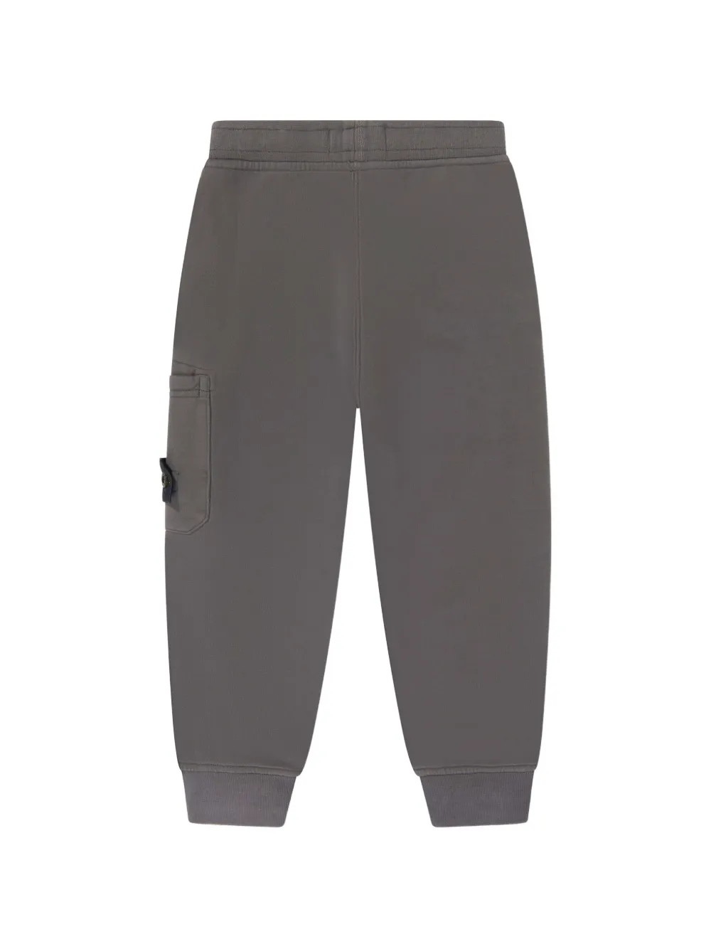 Stone Island Junior Trainingsbroek met logopatch Grijs