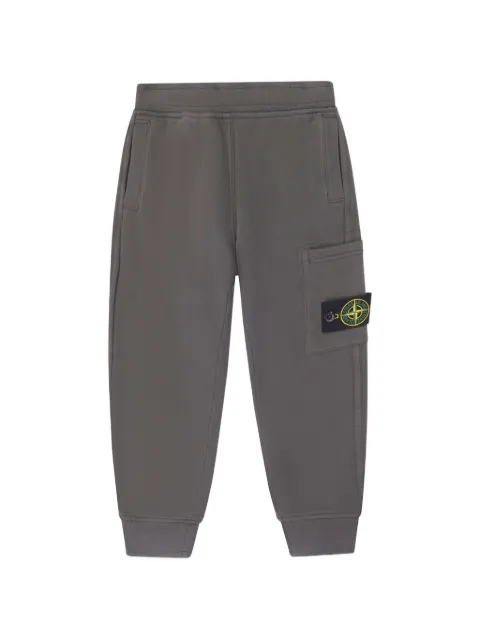 Stone Island Junior Compass patch track pants