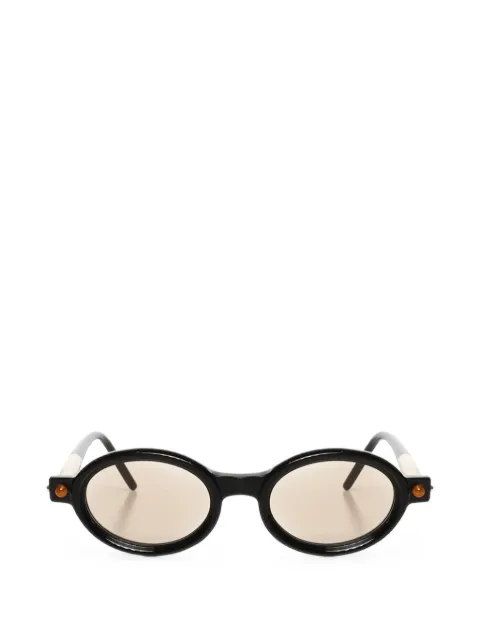 Kuboraum oval-frame sunglasses