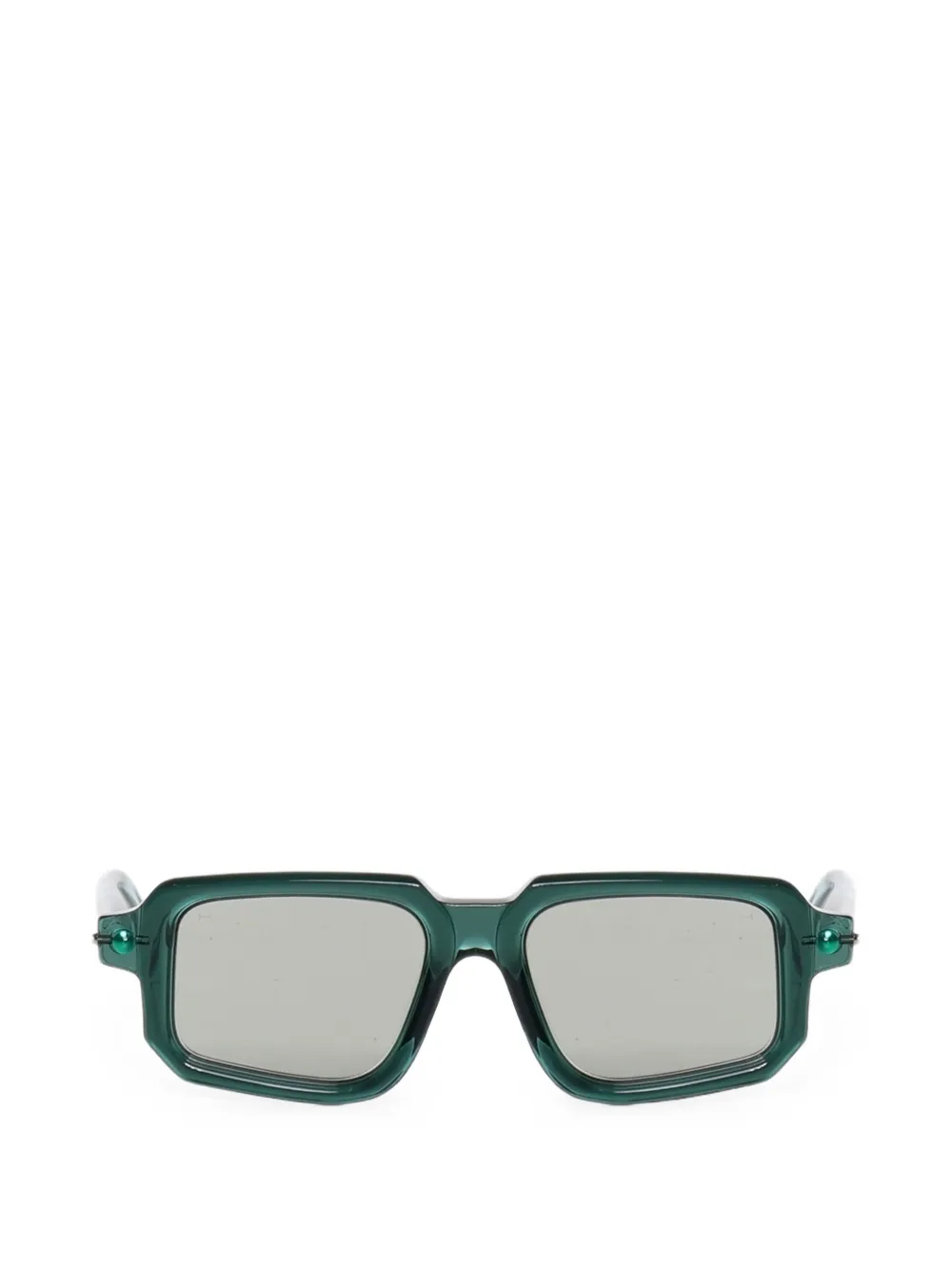 Kuboraum P23 square-frame sunglasses - Verde