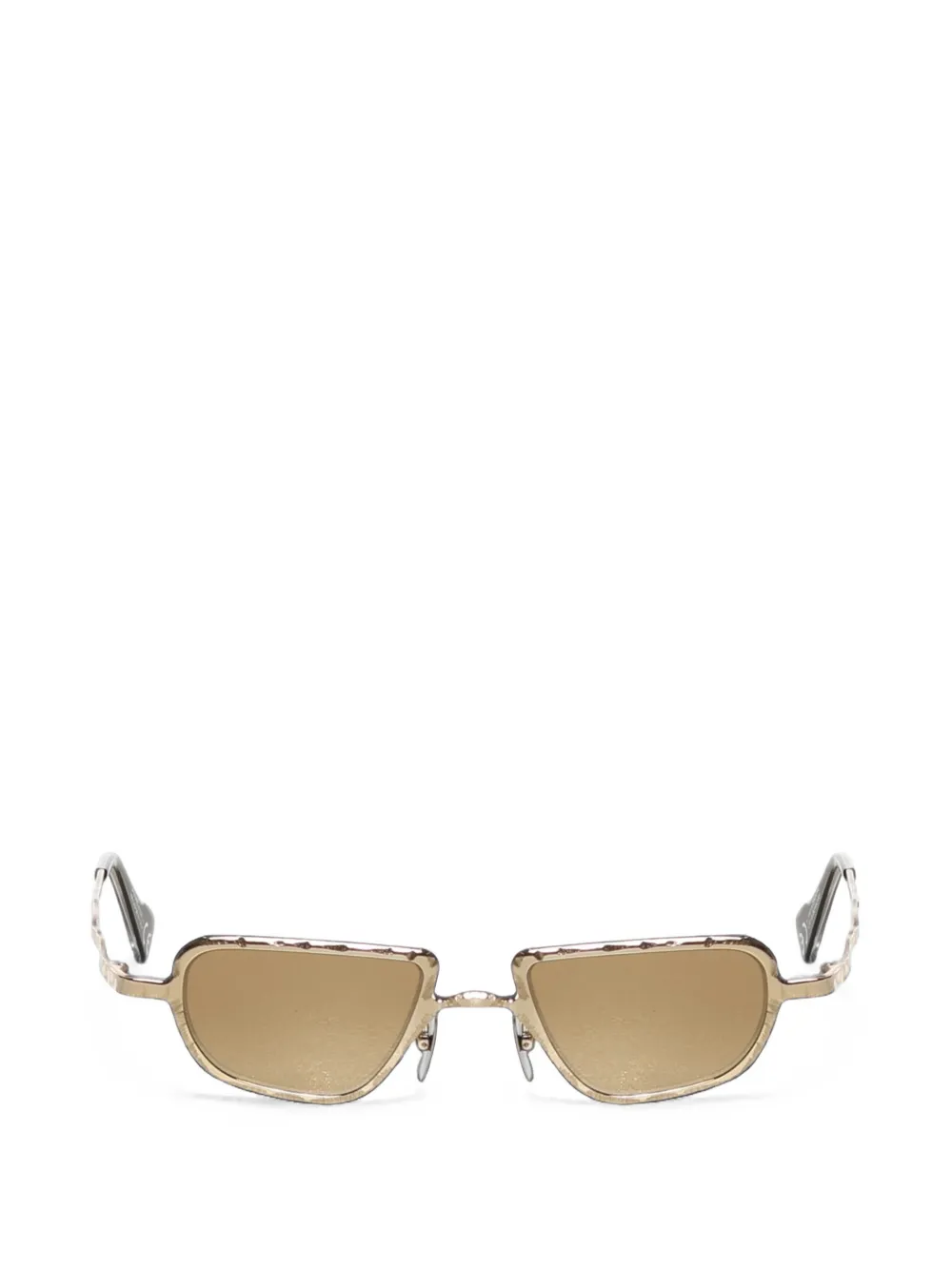 Kuboraum Z28 geometric-frame sunglasses - Oro