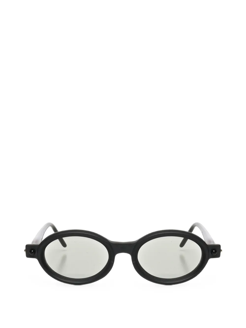 Kuboraum P6 round-frame sunglasses - Nero