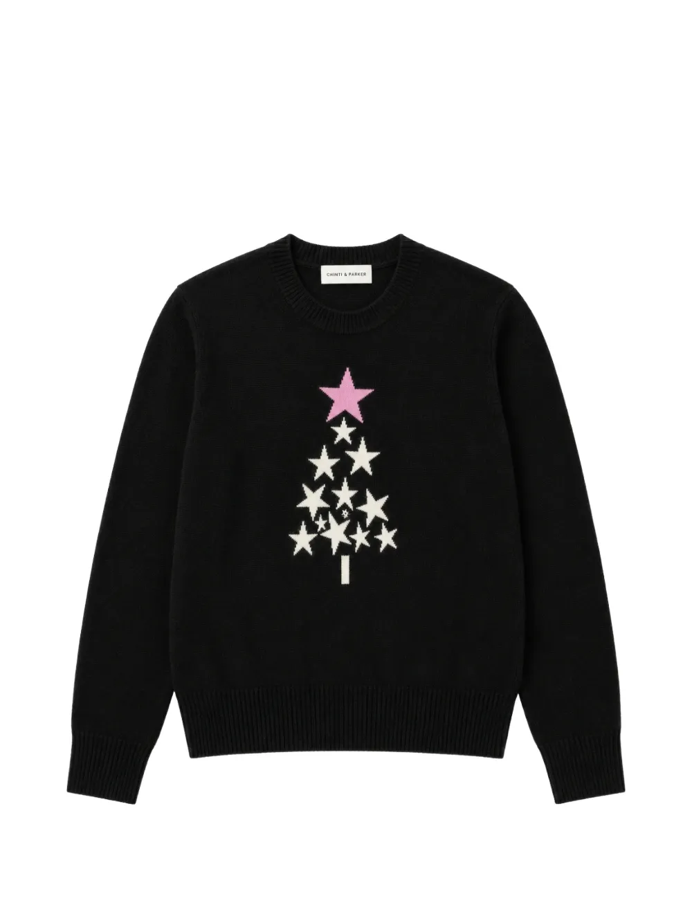 Chinti & Parker Star Tree sweater