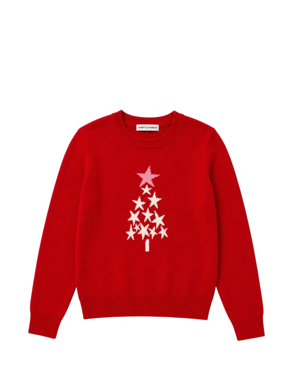 Chinti & Parker star-intarsia knit sweater
