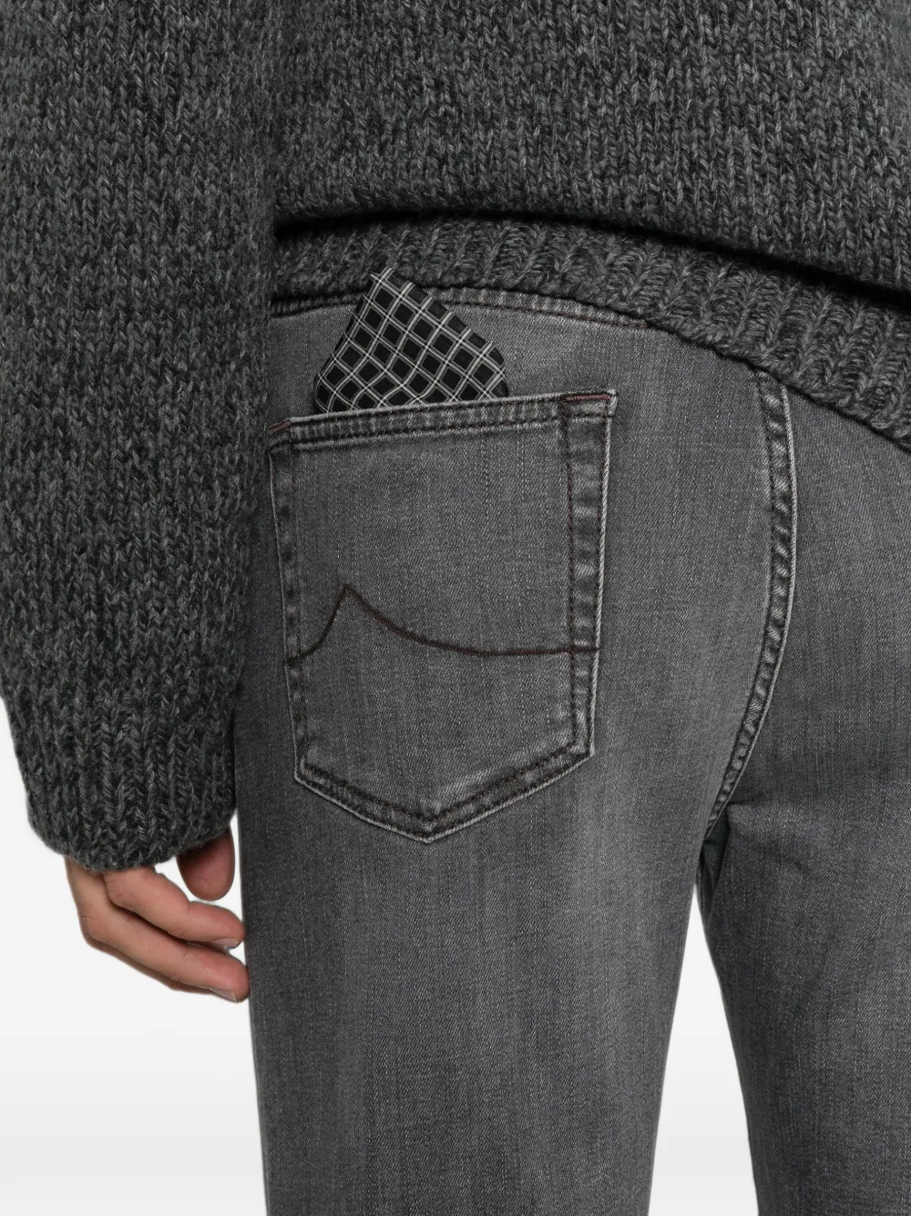 Jacob Cohën Straight jeans Grijs