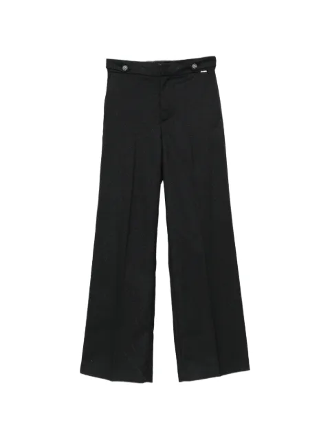 TWINSET pantalon ample à boutons décoratifs