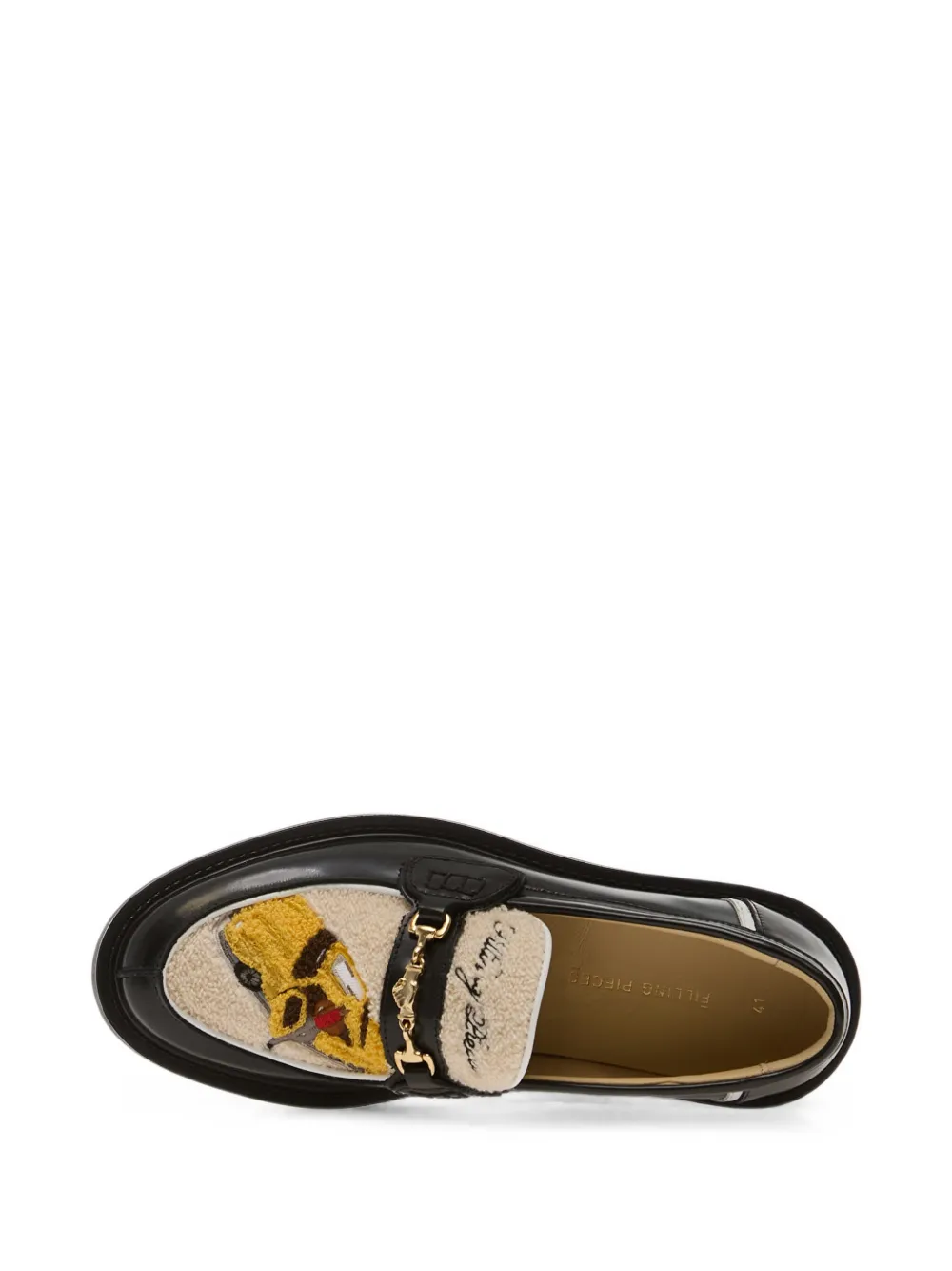 Filling Pieces Yellow Cab loafers Zwart