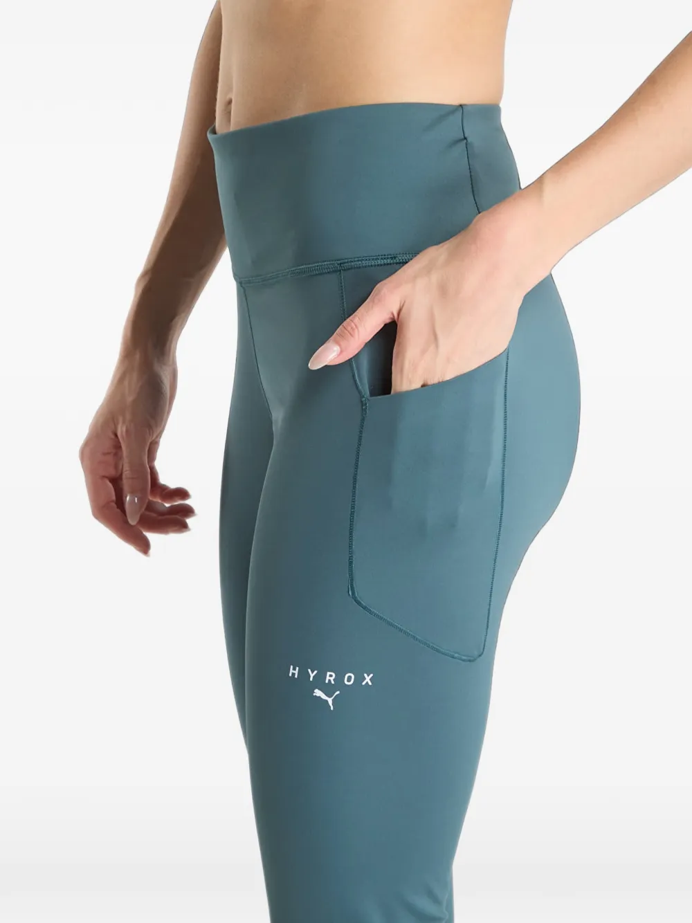 PUMA x Hyrox Pwrmode legging Blauw