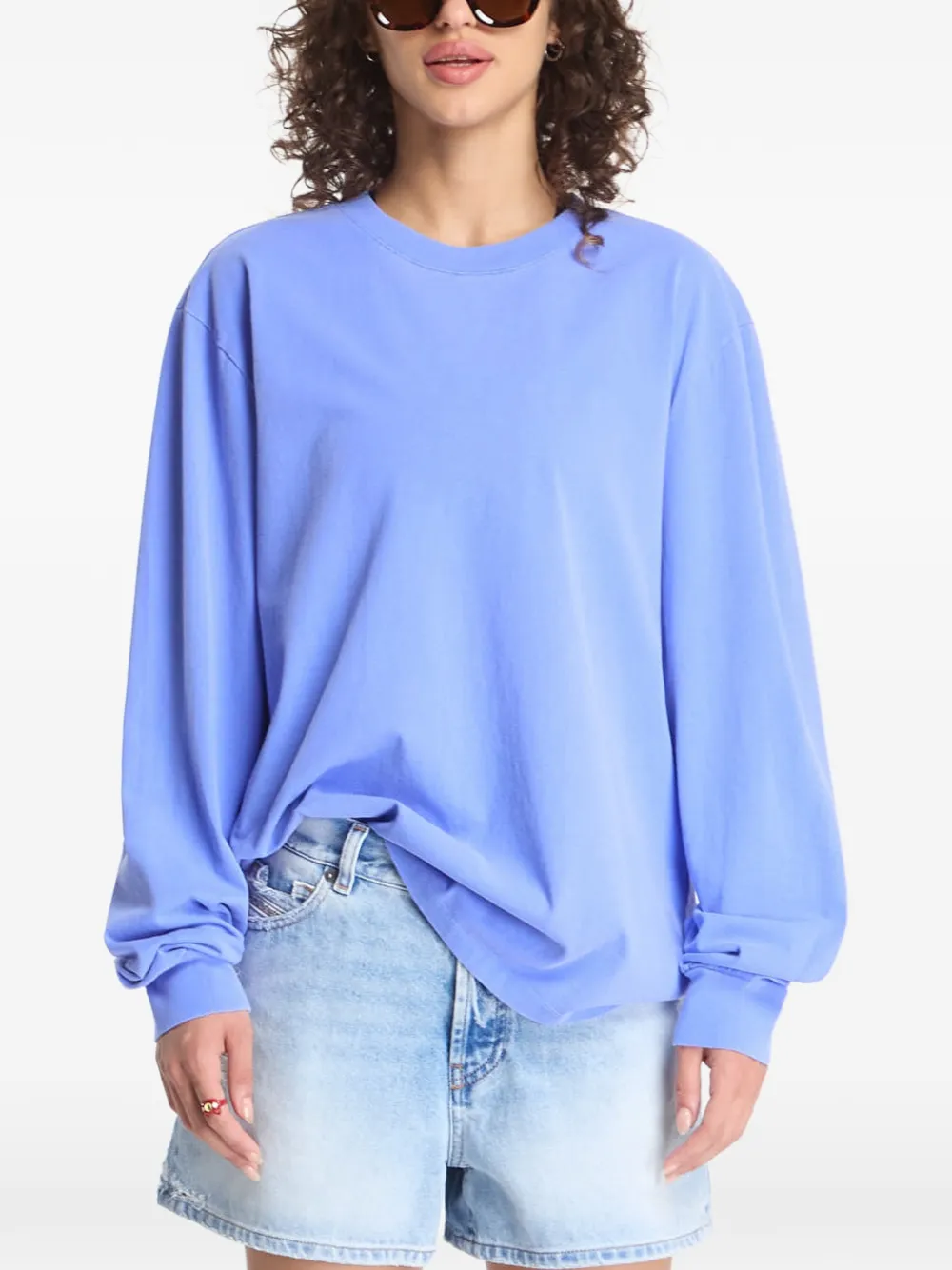A.P.C. T-shirt met lange mouwen Blauw