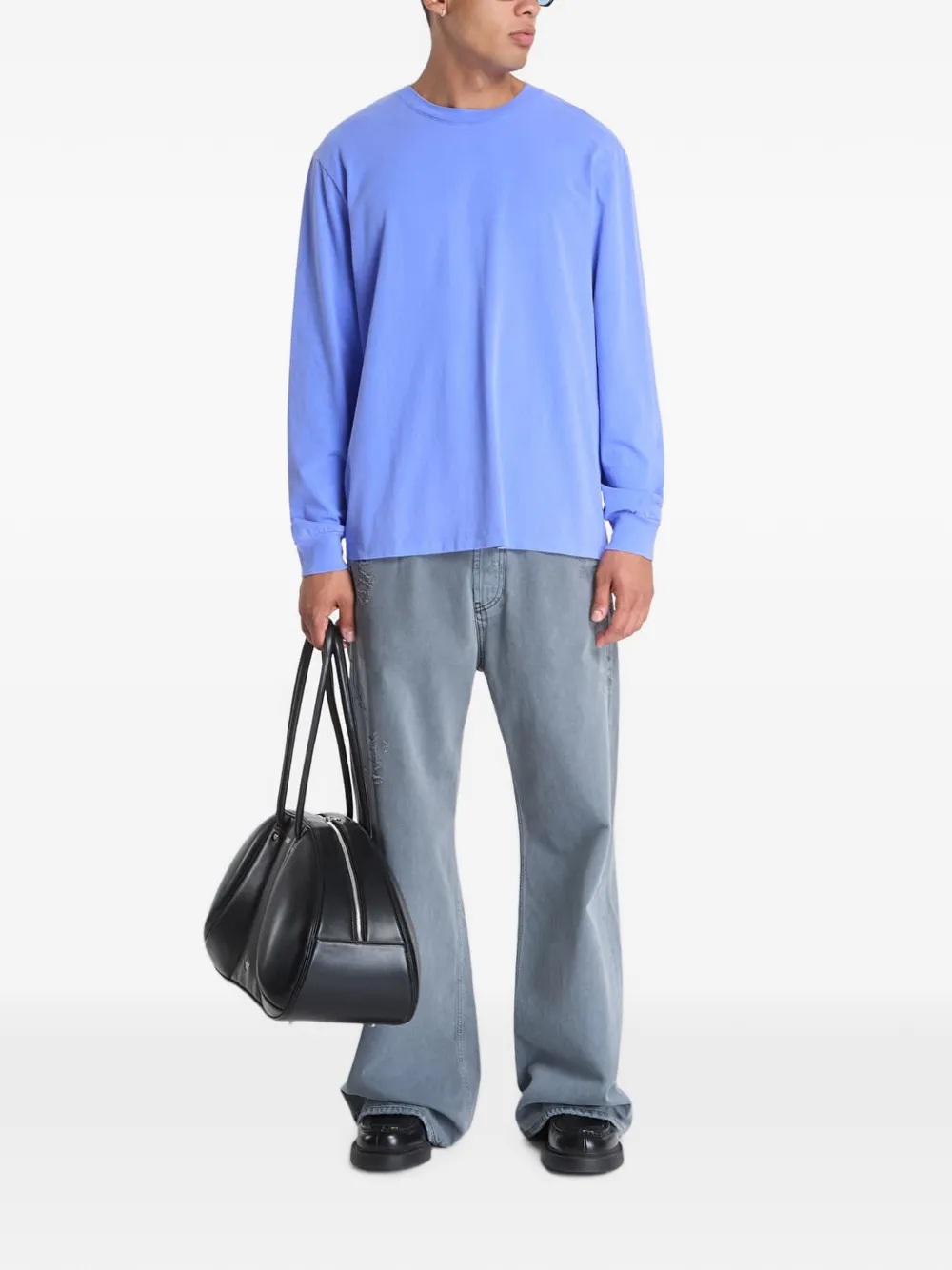 A.P.C. T-shirt met lange mouwen Blauw