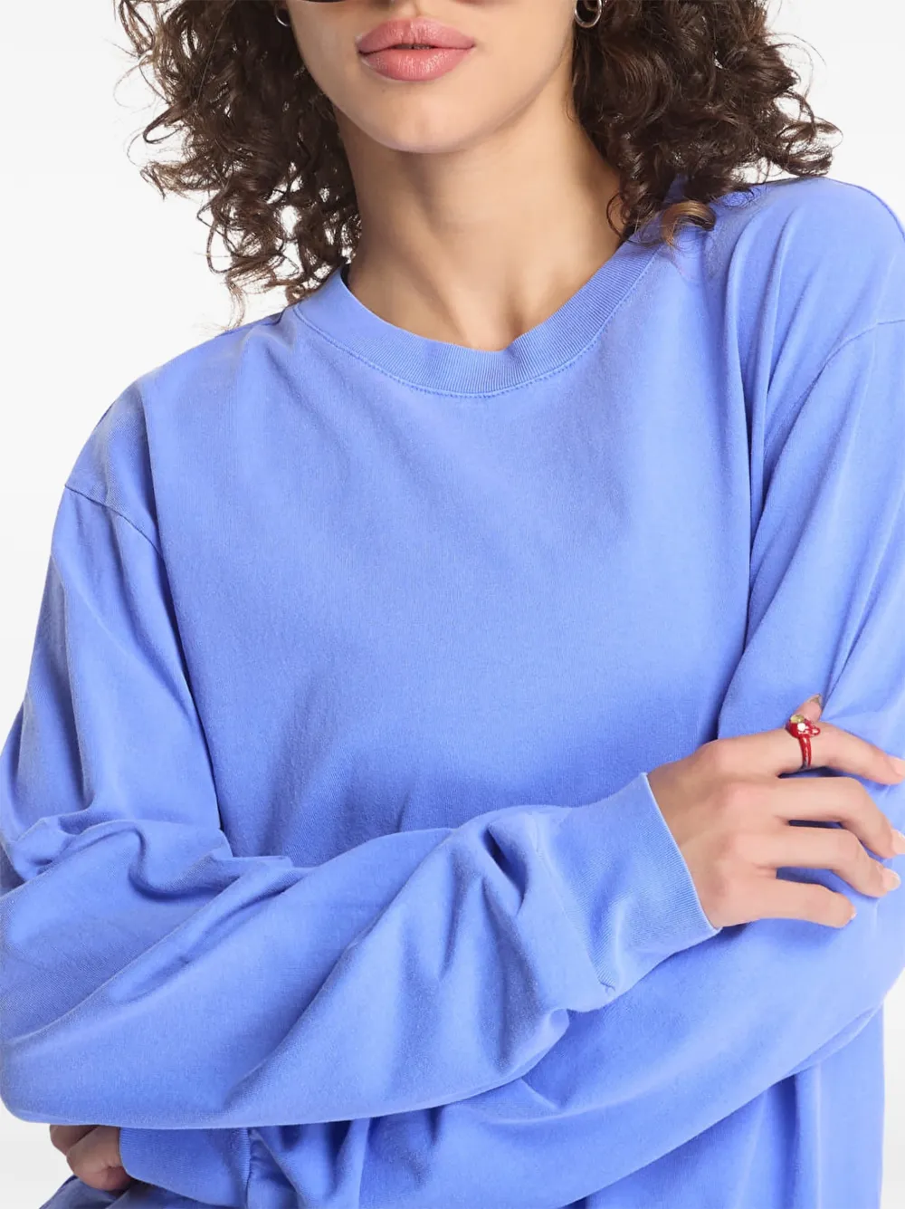 A.P.C. T-shirt met lange mouwen Blauw