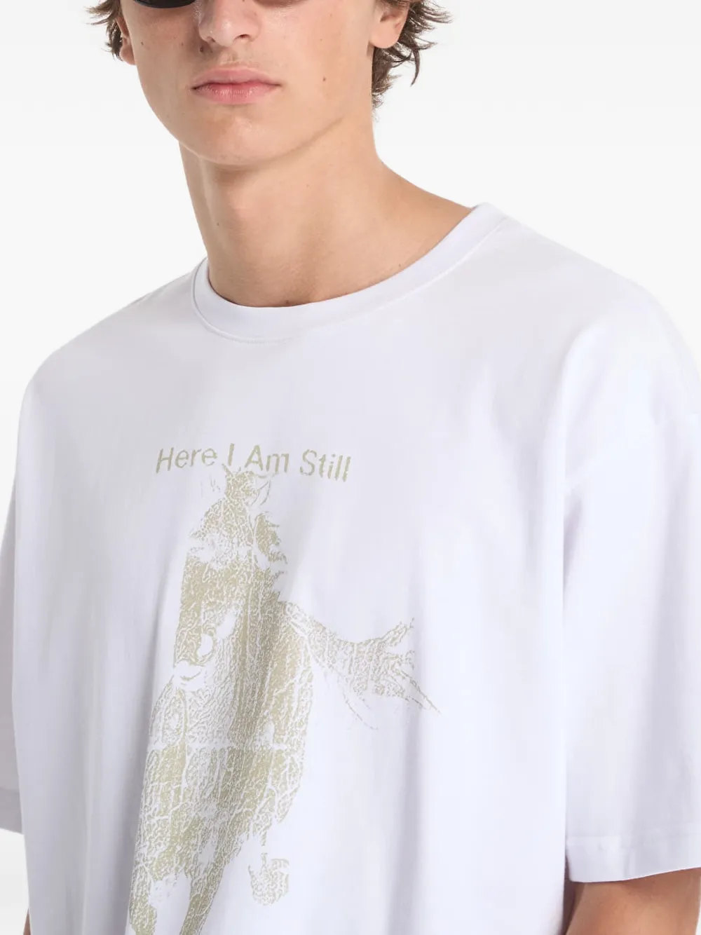 MISBHV Ik denk nog steeds aan je T-shirt Wit