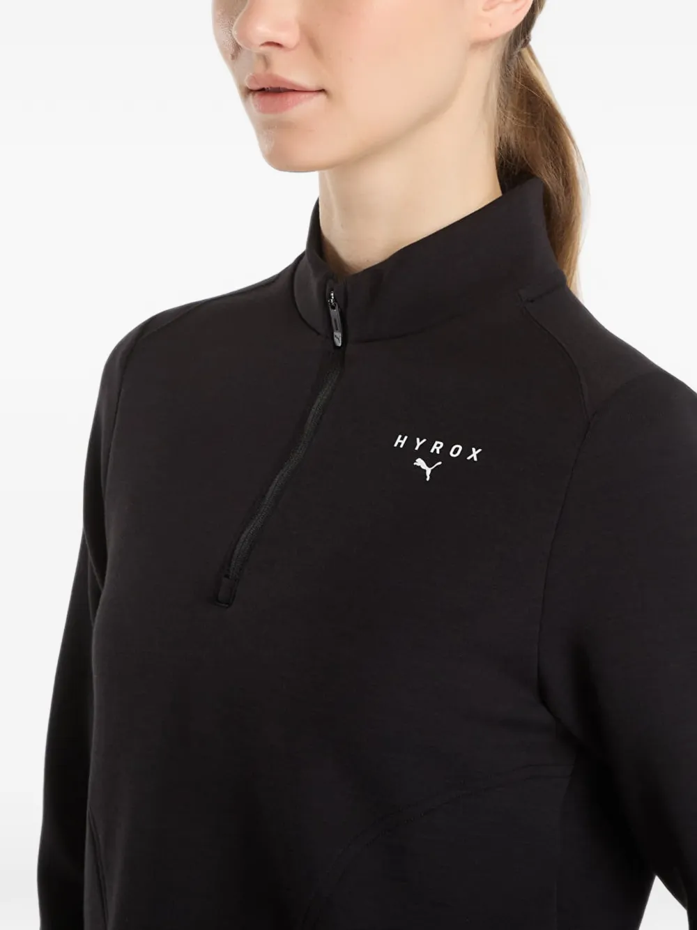 PUMA x Hyrox Cloudspun quarter-zip Sweater | Black | FARFETCH