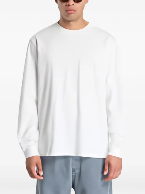 A.P.C. logo-print long-sleeve T-shirt