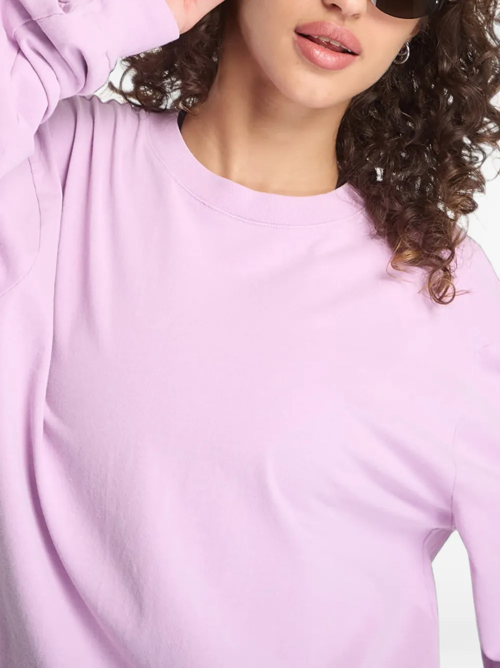 A.P.C. T-shirt met lange mouwen Roze