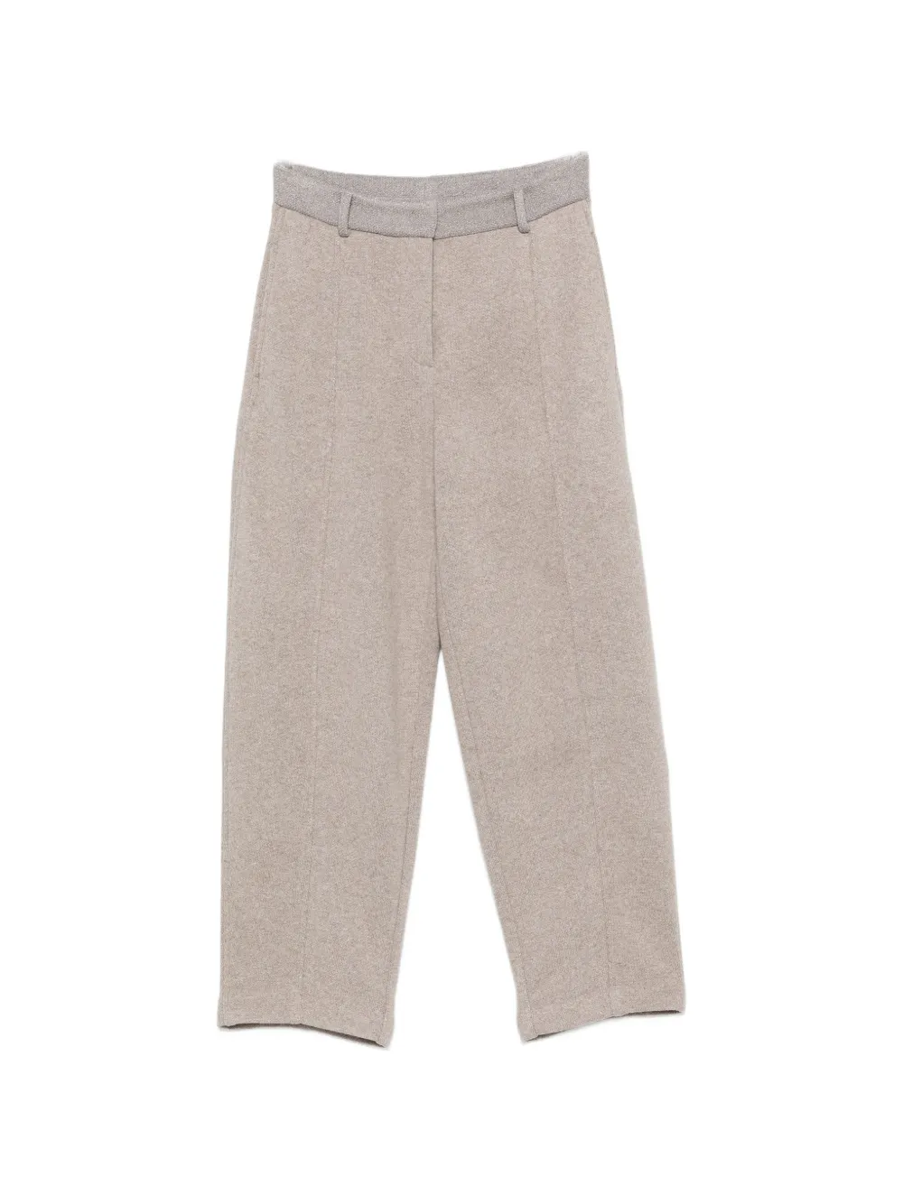 PANICALE straight-leg trousers - Toni neutri