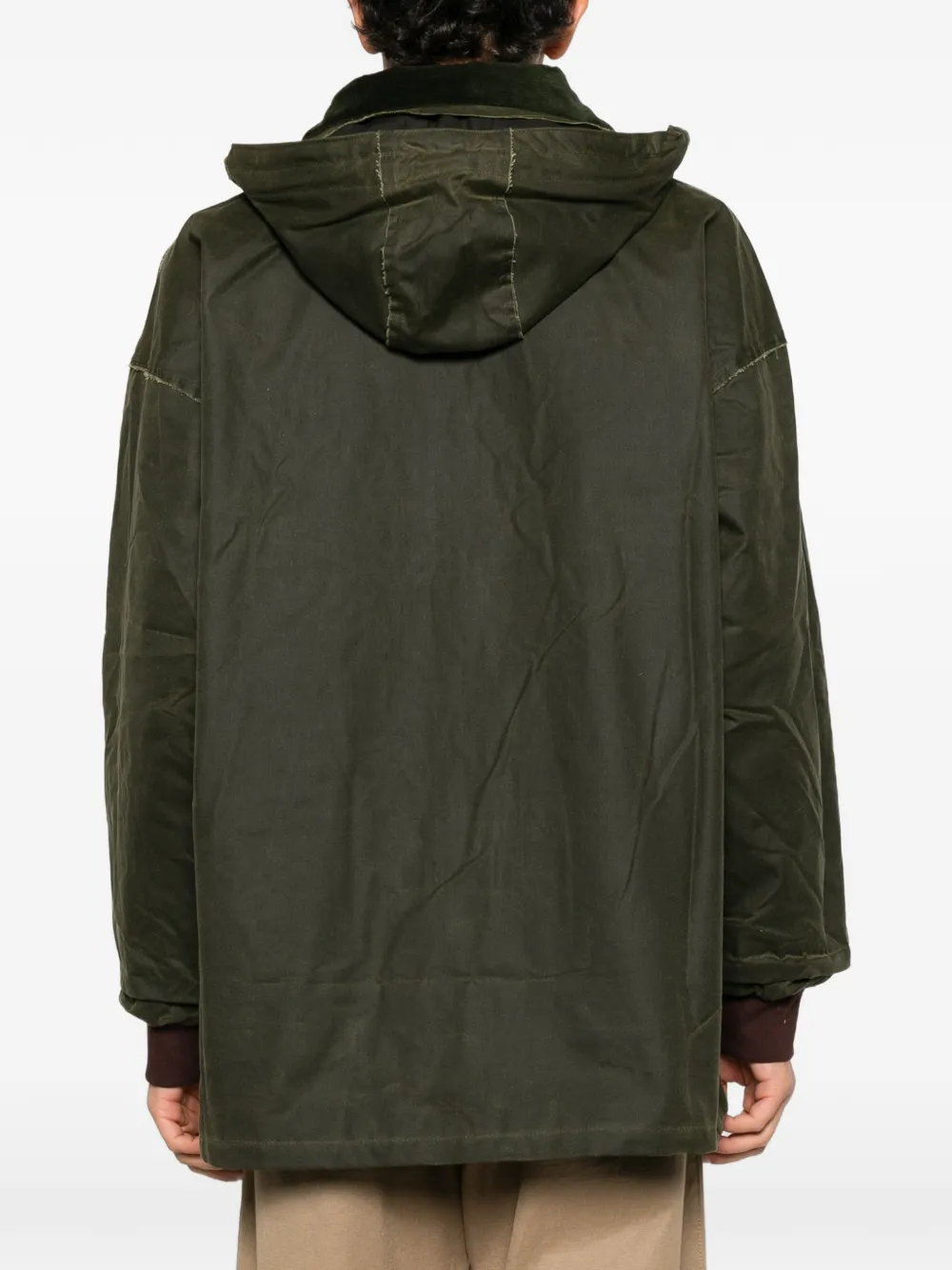 Camiel Fortgens flap-pockets coat Groen