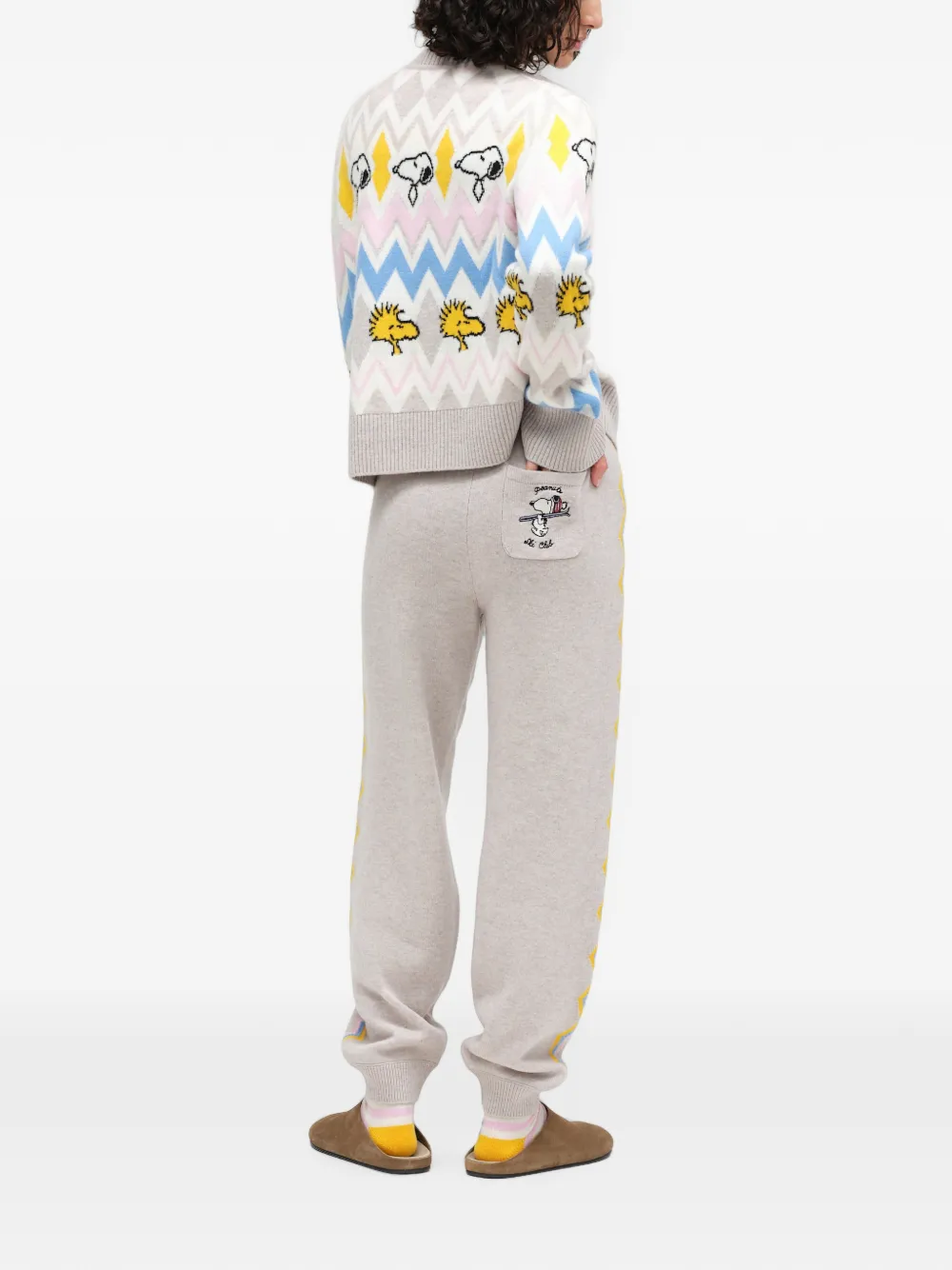 Chinti & Parker Snoopy skibroek Grijs