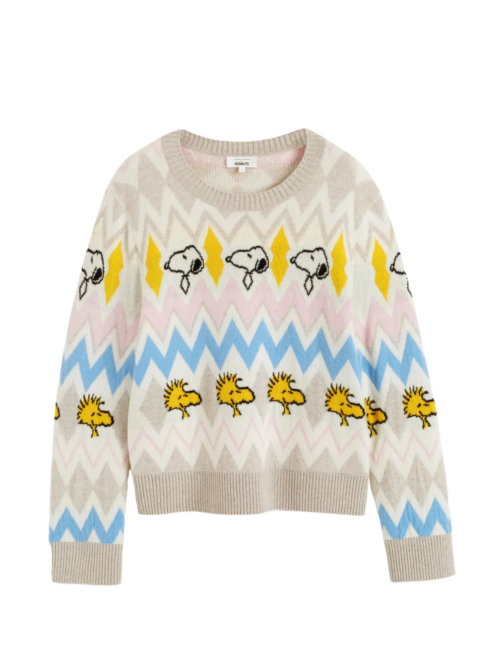 Chinti & Parker Snoopy Fair Isle sweater
