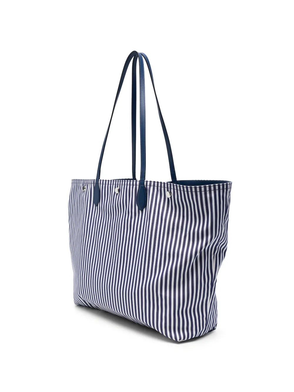 Dolce & Gabbana vertical-stripe tote bag Blauw